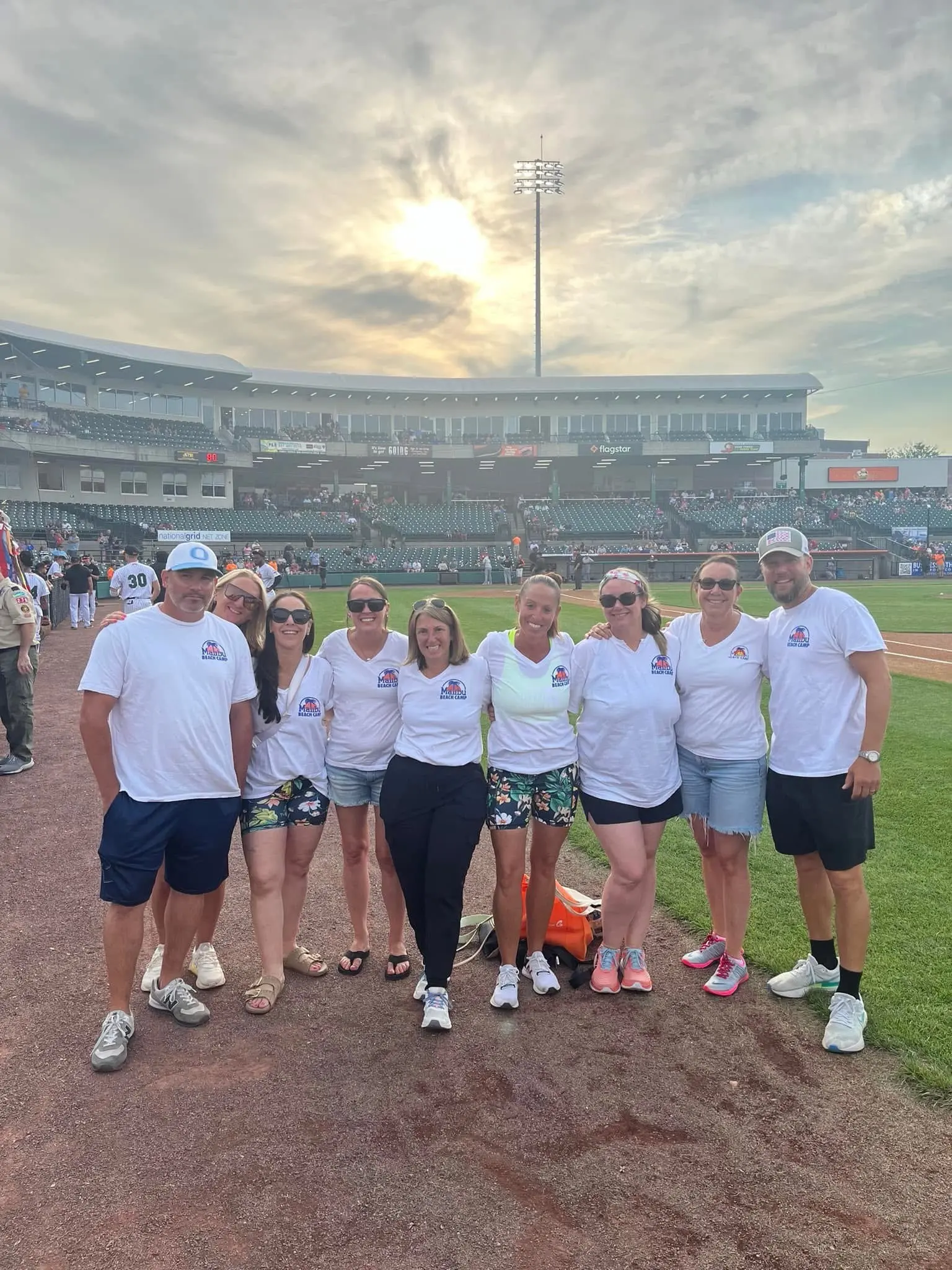 Staff at Malibu Beach Camp, Lido beach NY